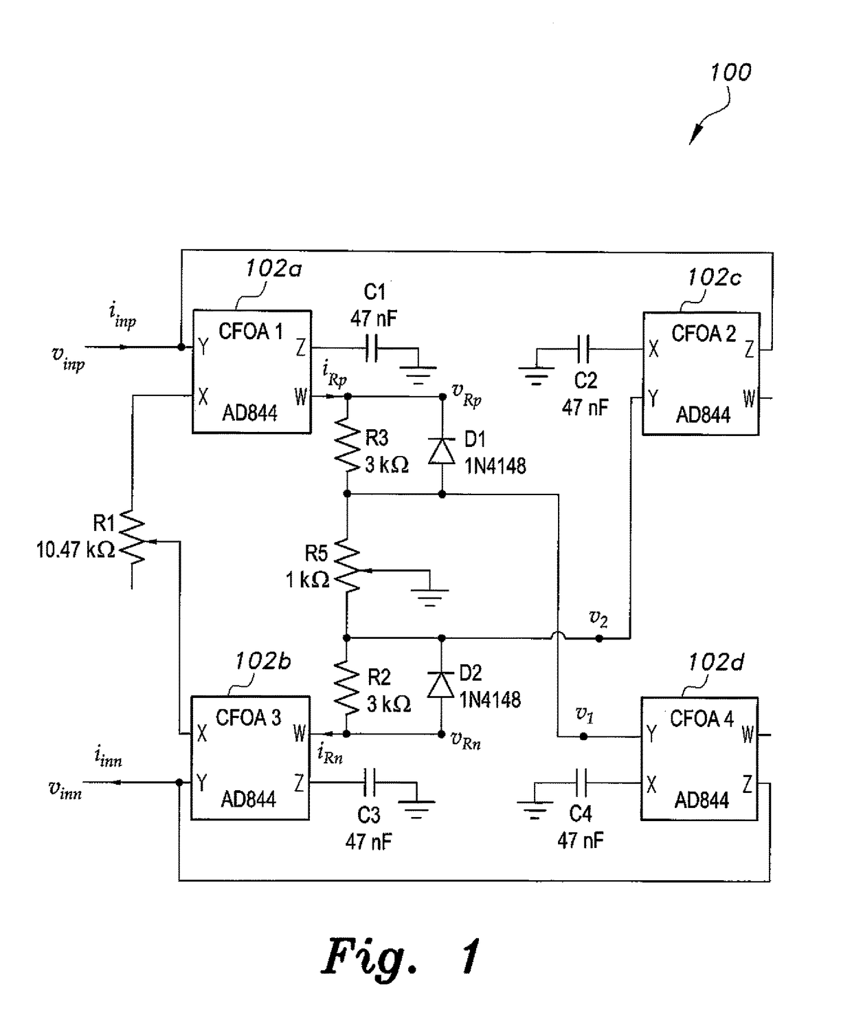 Floating memristor emulator