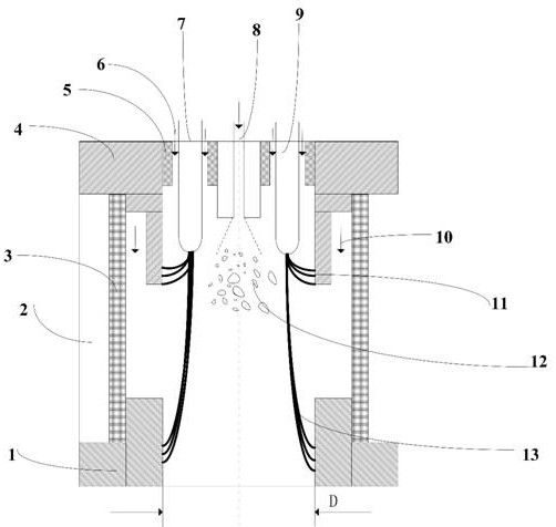 Spray gun for plasma physical vapor deposition and preparation method of thermal barrier coating