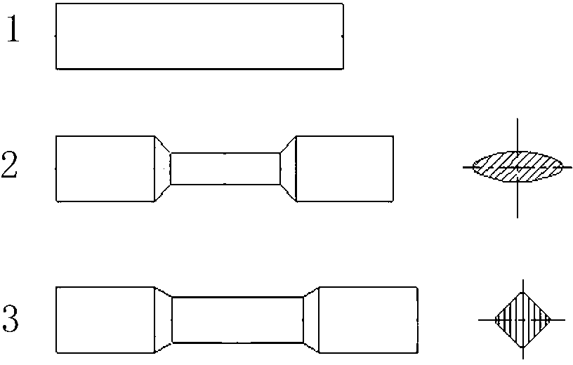 Landscape engineering machinery connecting rod precision forging method