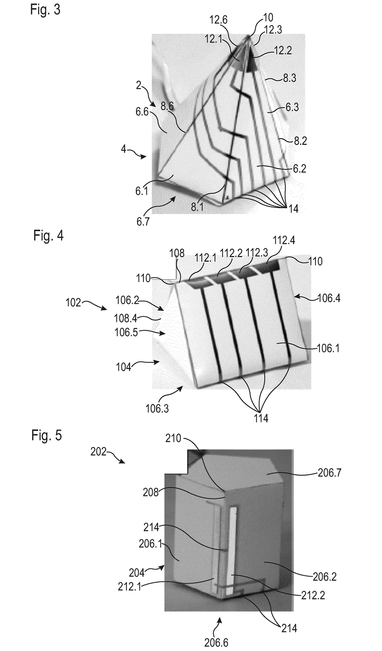 Object Made of a Folded Sheet with Printed Electric Controls