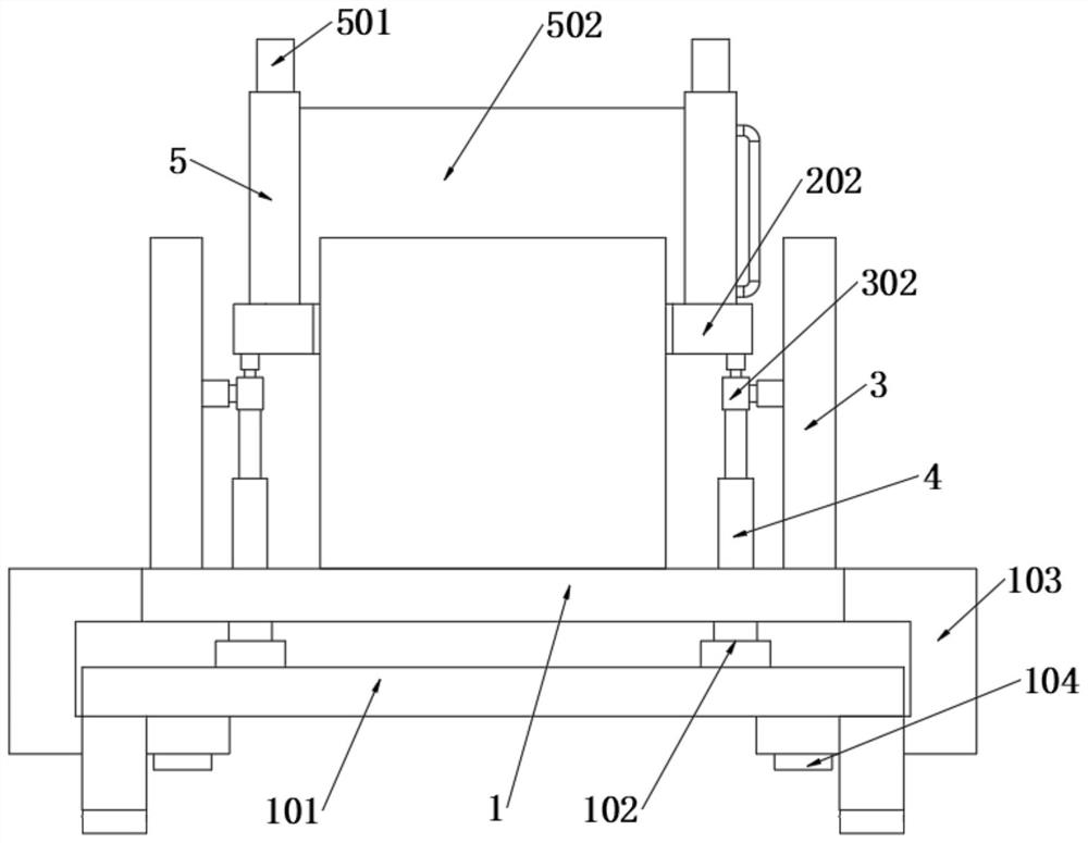 A material delivery platform and delivery method based on marine engineering