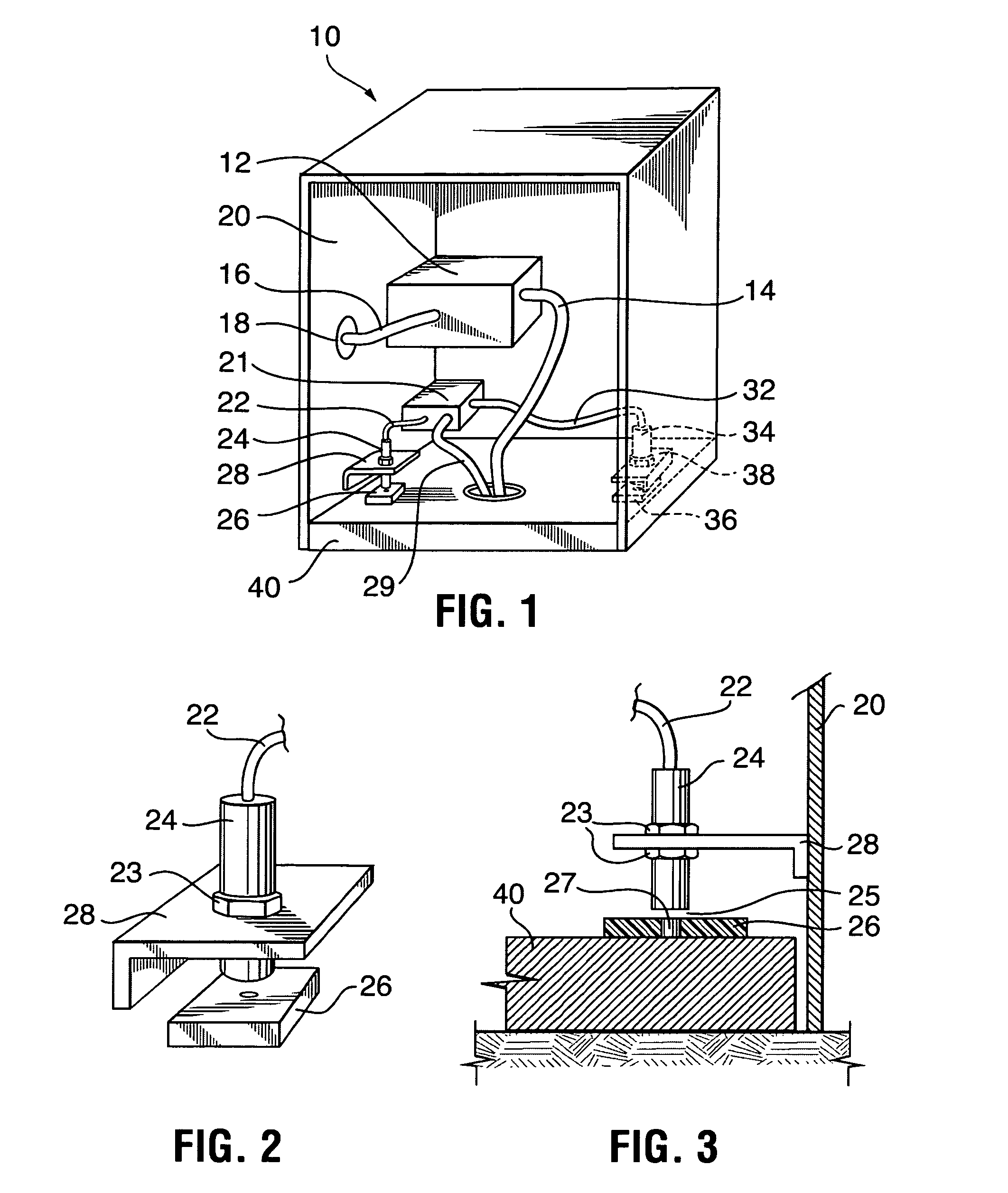 Displacement safety system for electrical charging stations