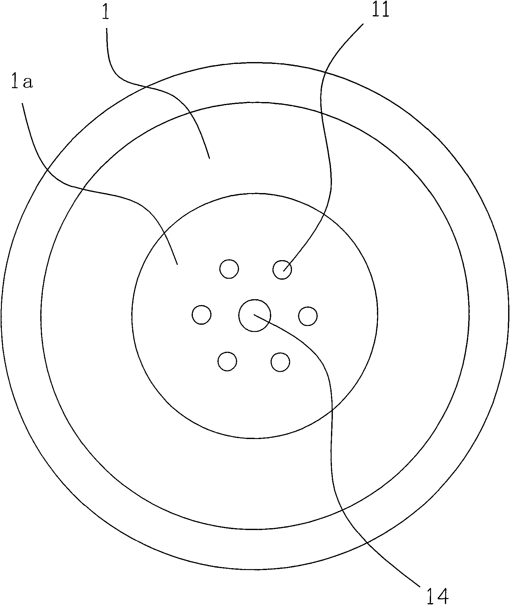 Cutting nozzle applied to welding gun and manufacturing method thereof