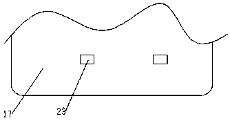 Ecological rainwater storage system achieving automatic flow distributing