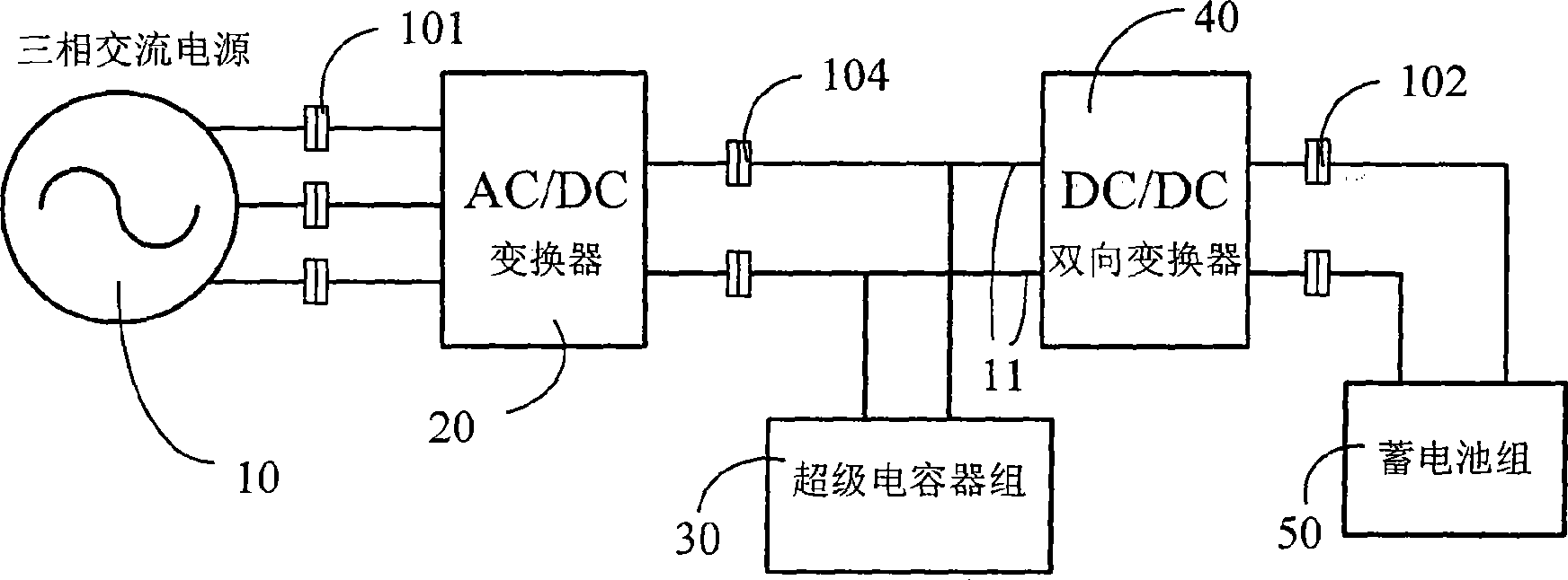 Accumulator charging system