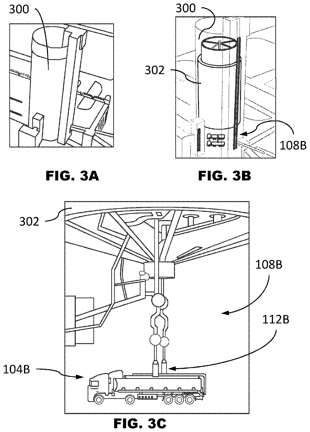 Alignment system and method for a concrete truck at a concrete plant or a cement tanker at a cement loading station