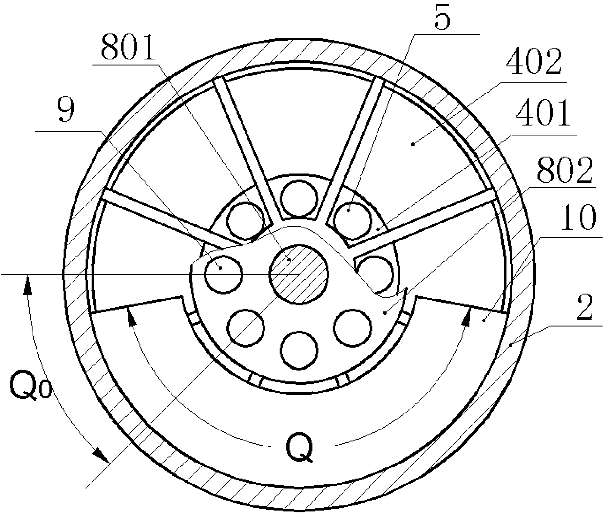 Shaft-end overhung piezoelectric cantilever beam electric generator