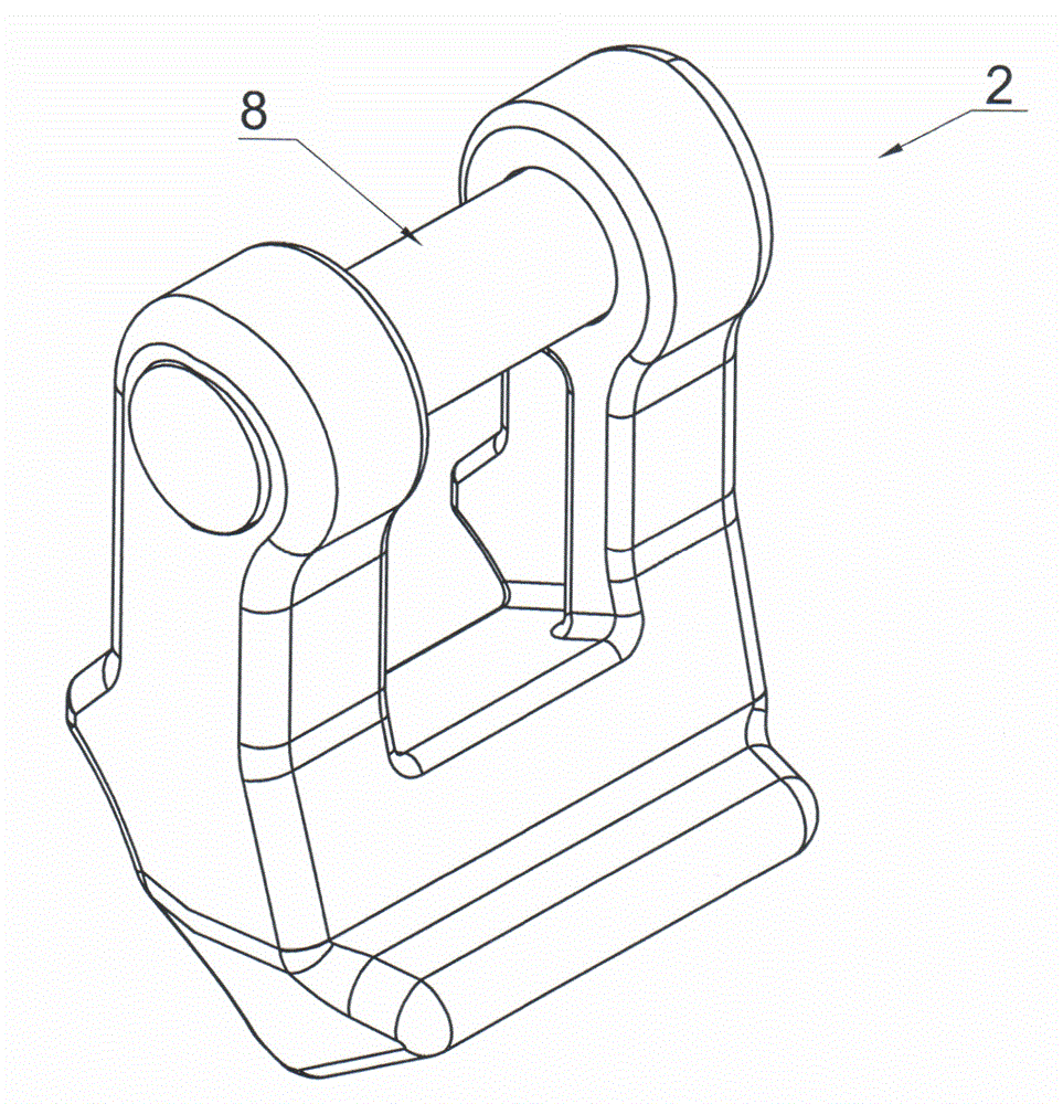 Full-automatic lock for container securing