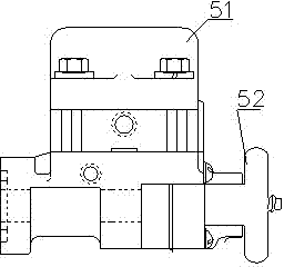 Automatic drainage device of rail vehicle air pipeline system