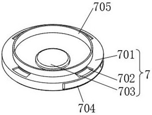 Dry-type transformer stable in bearing