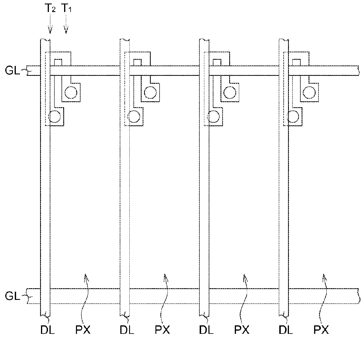 Array substrate of display panel