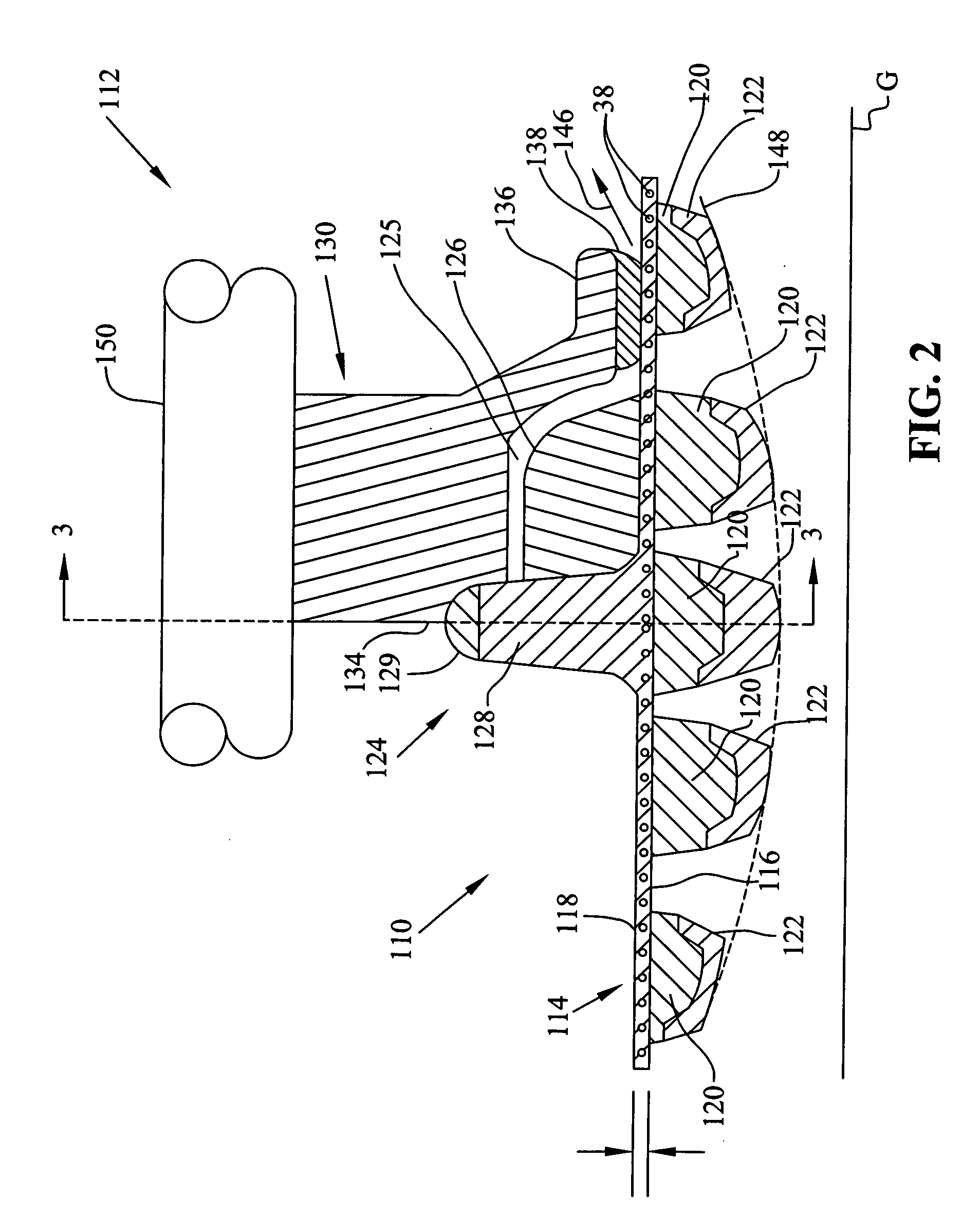 Light weight track for a snowmobile