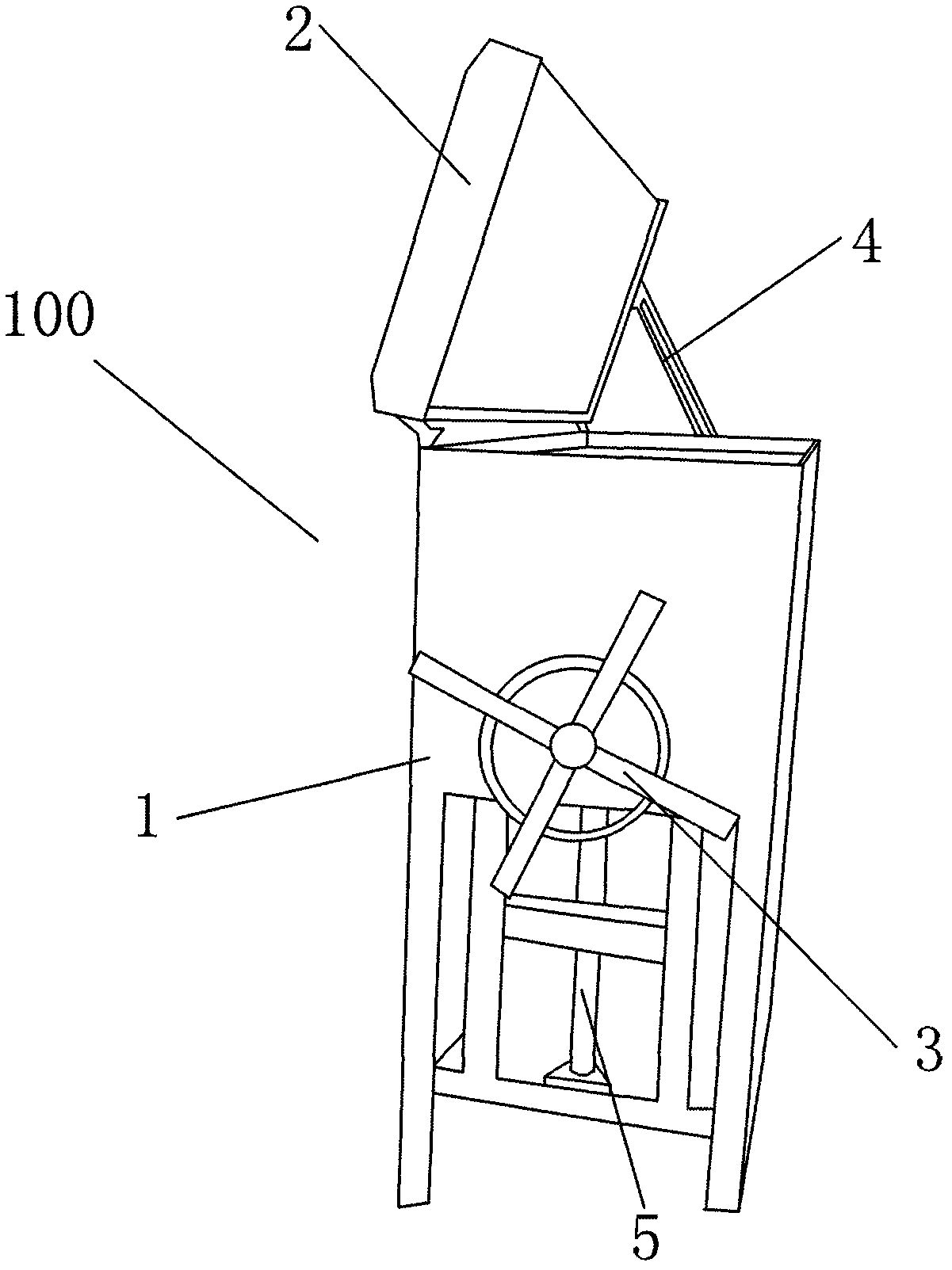 Wax producing device and wax producing process