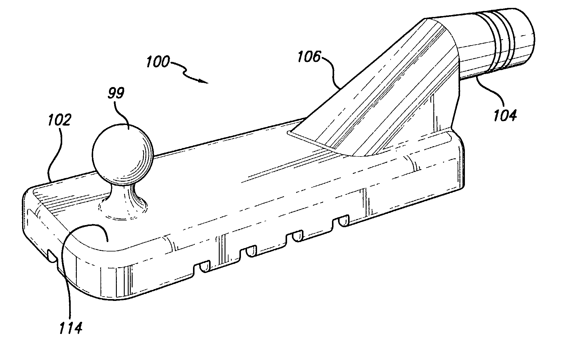 Vacuum cleaner attachment for fungi removal and method of use thereof