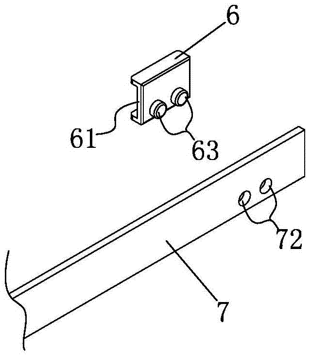 A kind of led panel lamp and its frame