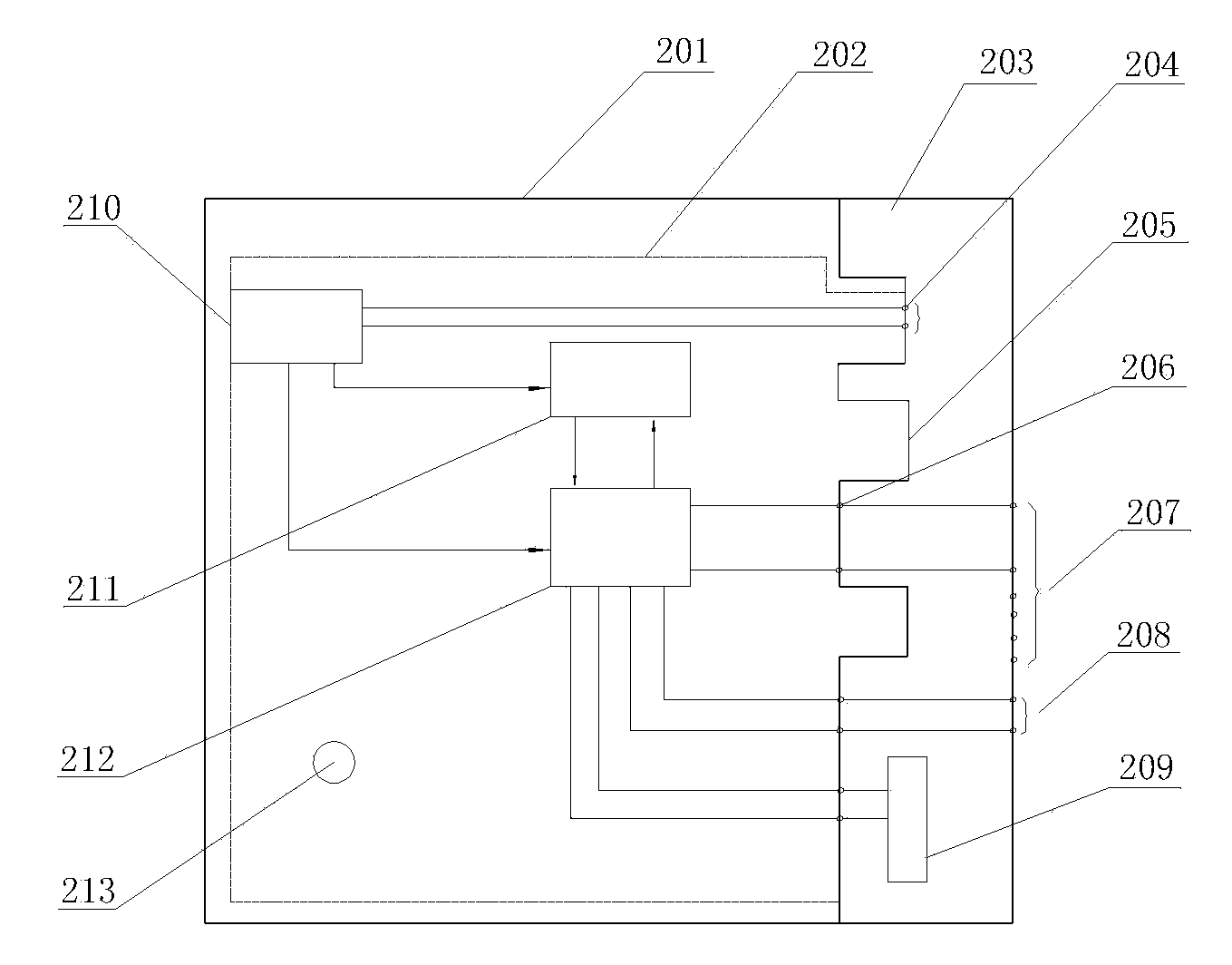 Turnout state monitoring method based on turnout indication module and encoding circuit