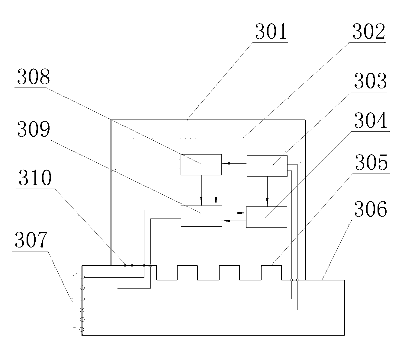 Turnout state monitoring method based on turnout indication module and encoding circuit