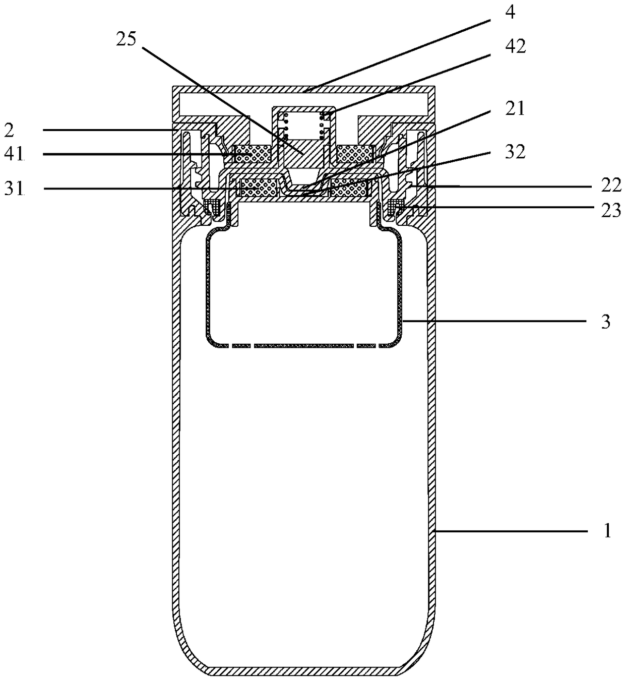 Magnetic portable tea-water separation cup