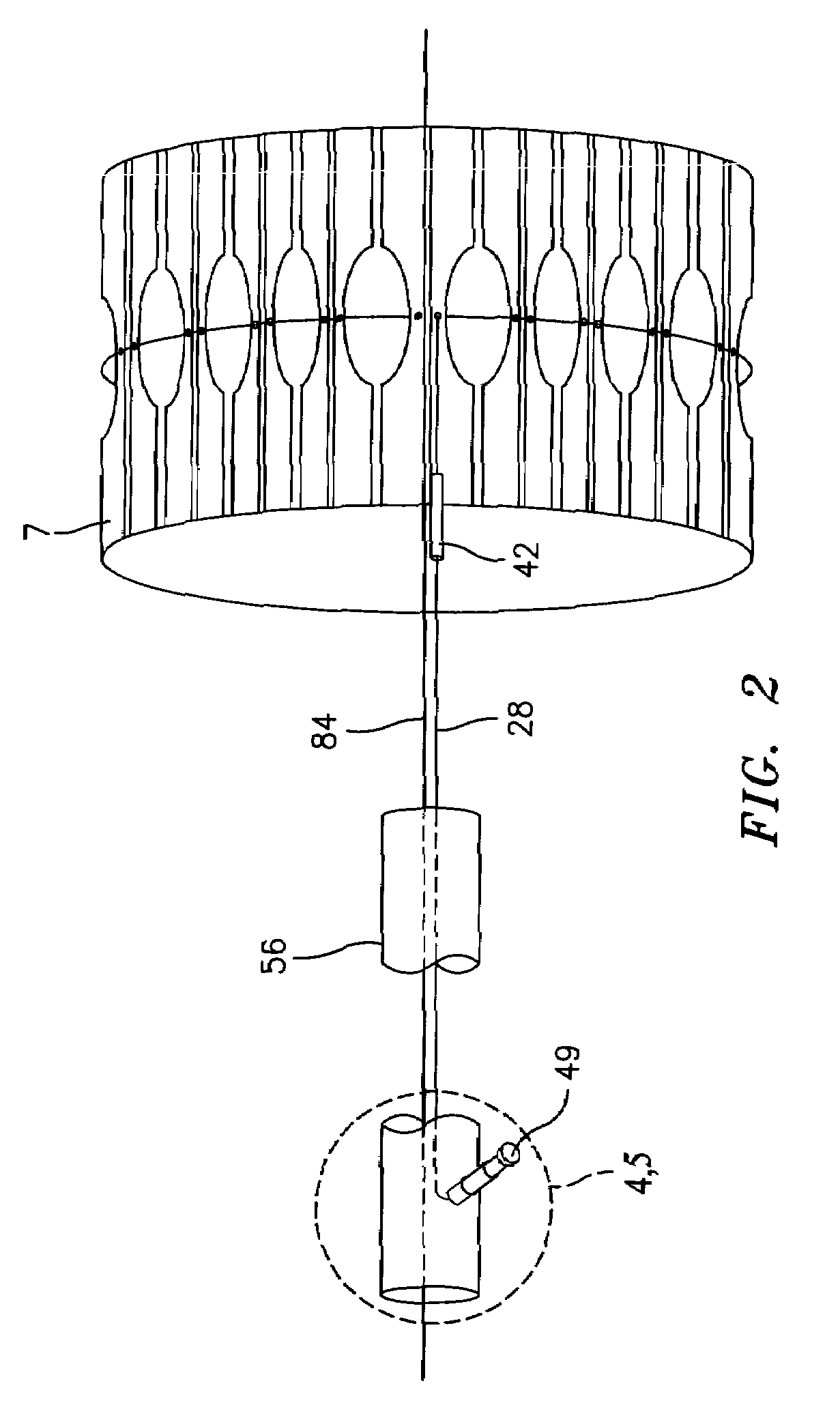 Flow maintaining stent delivery system