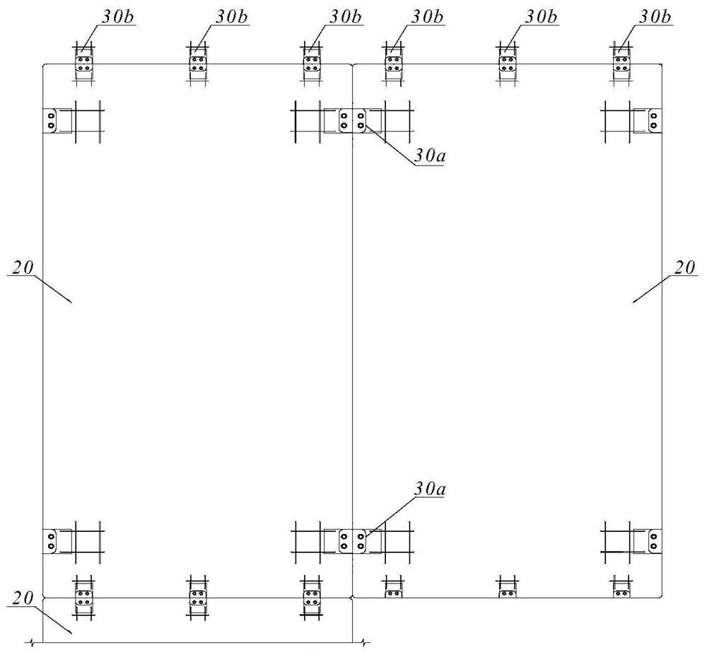 Prestressed fabricated pavement structure and construction method