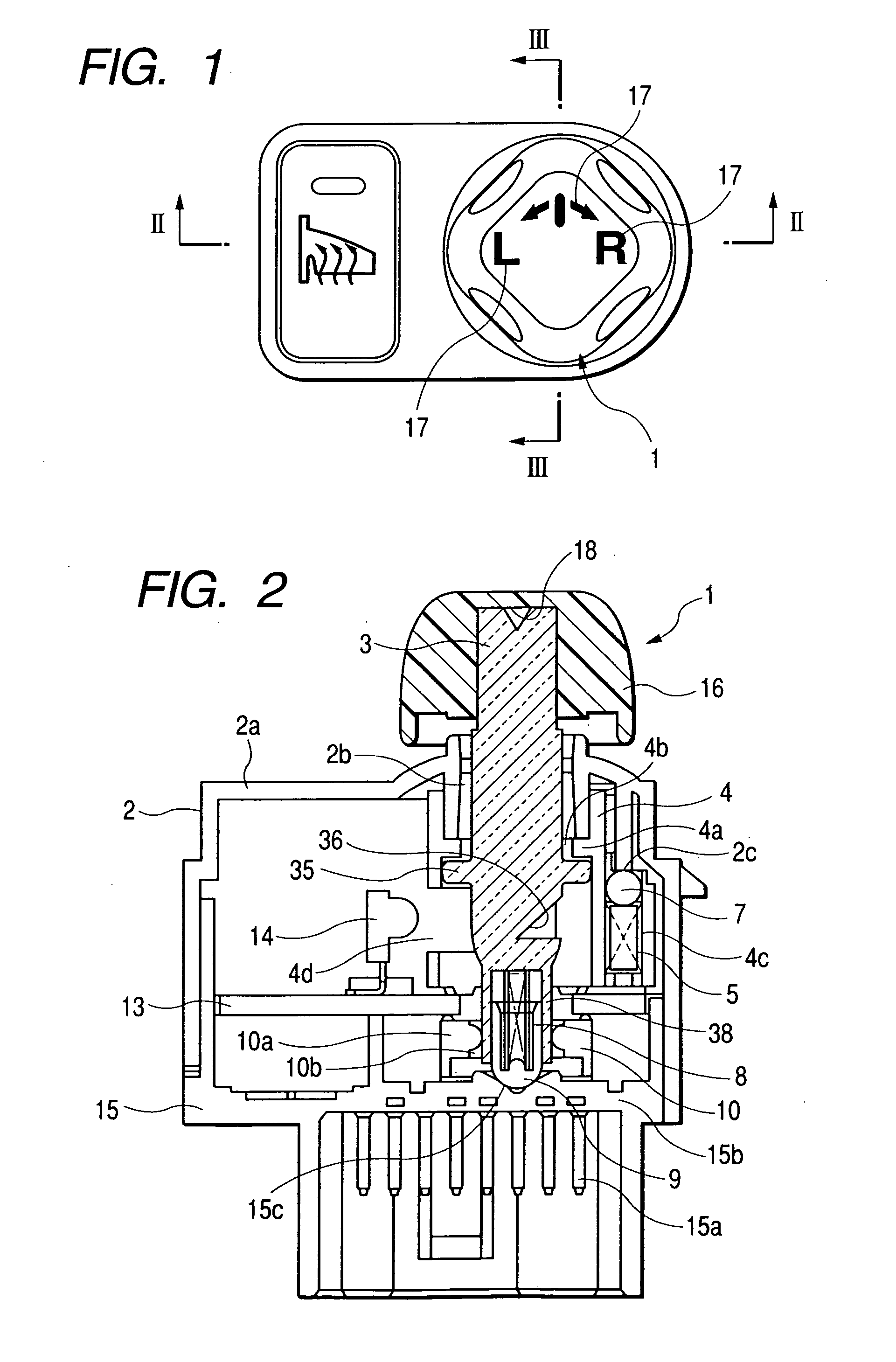 Multi-directional switch