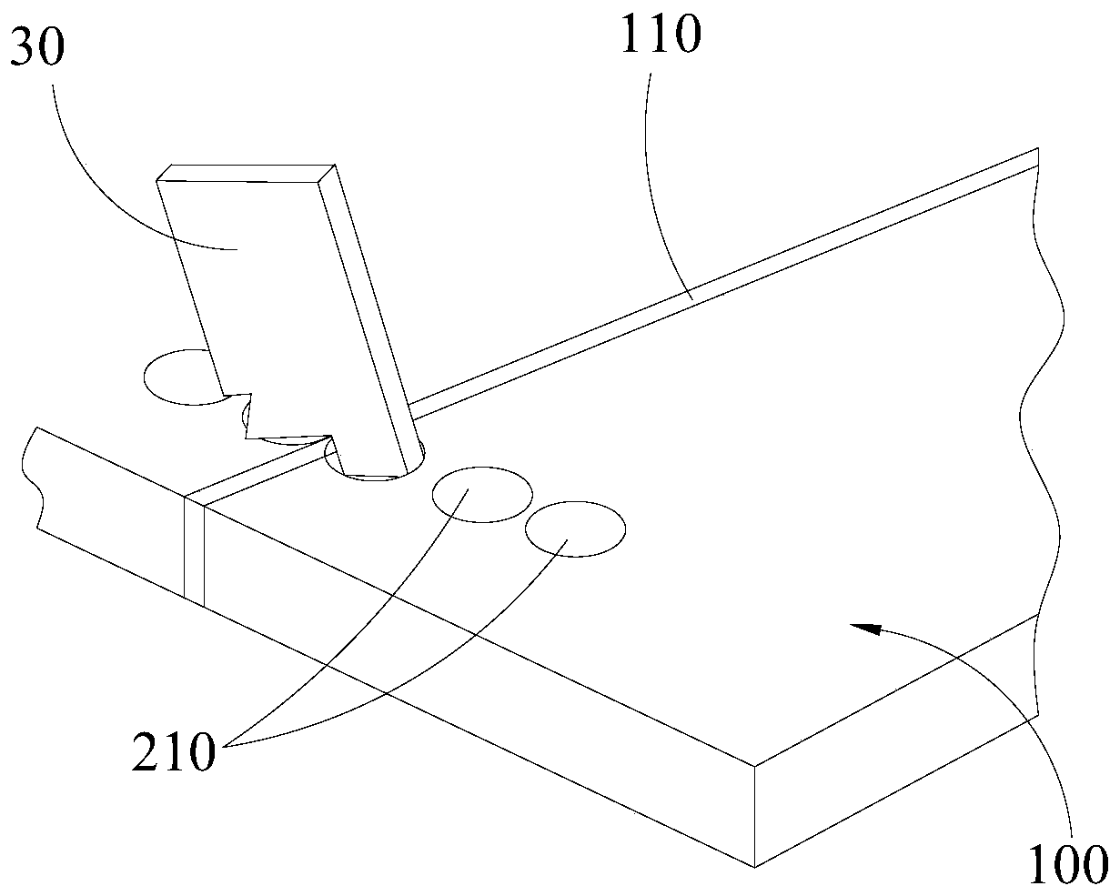 Crack Repair Structure and Repair Method of Emergency Diesel Engine Body in PWR Nuclear Power Plant