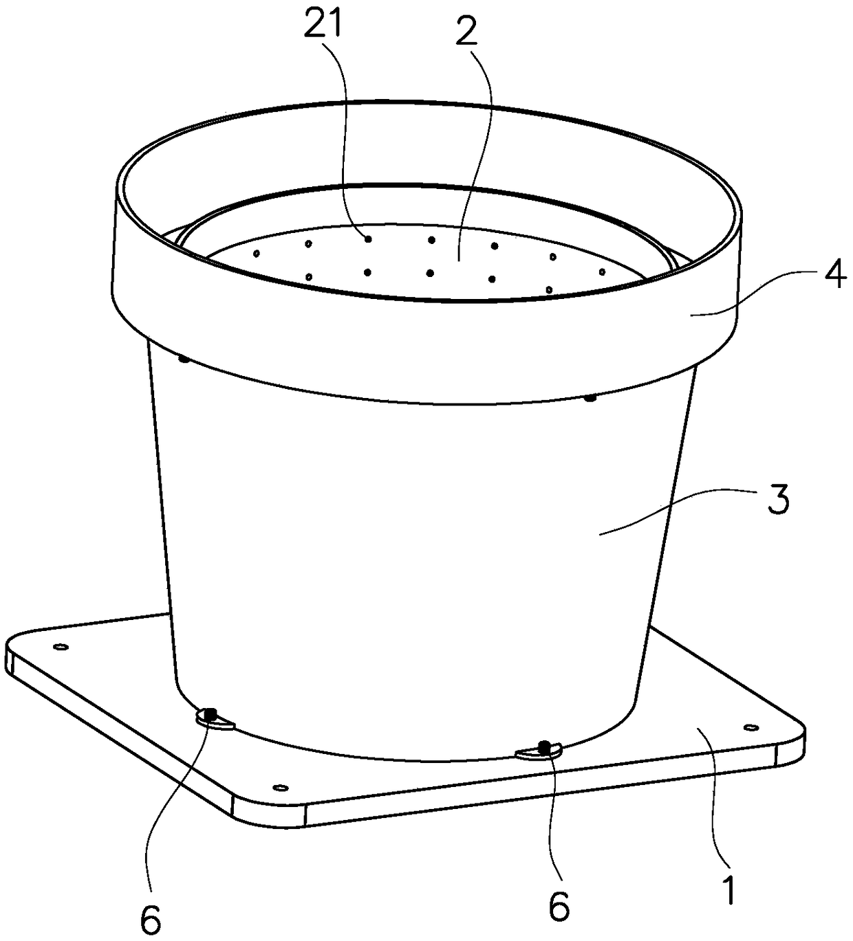 Noise reduction type air outlet hood for extractor hood