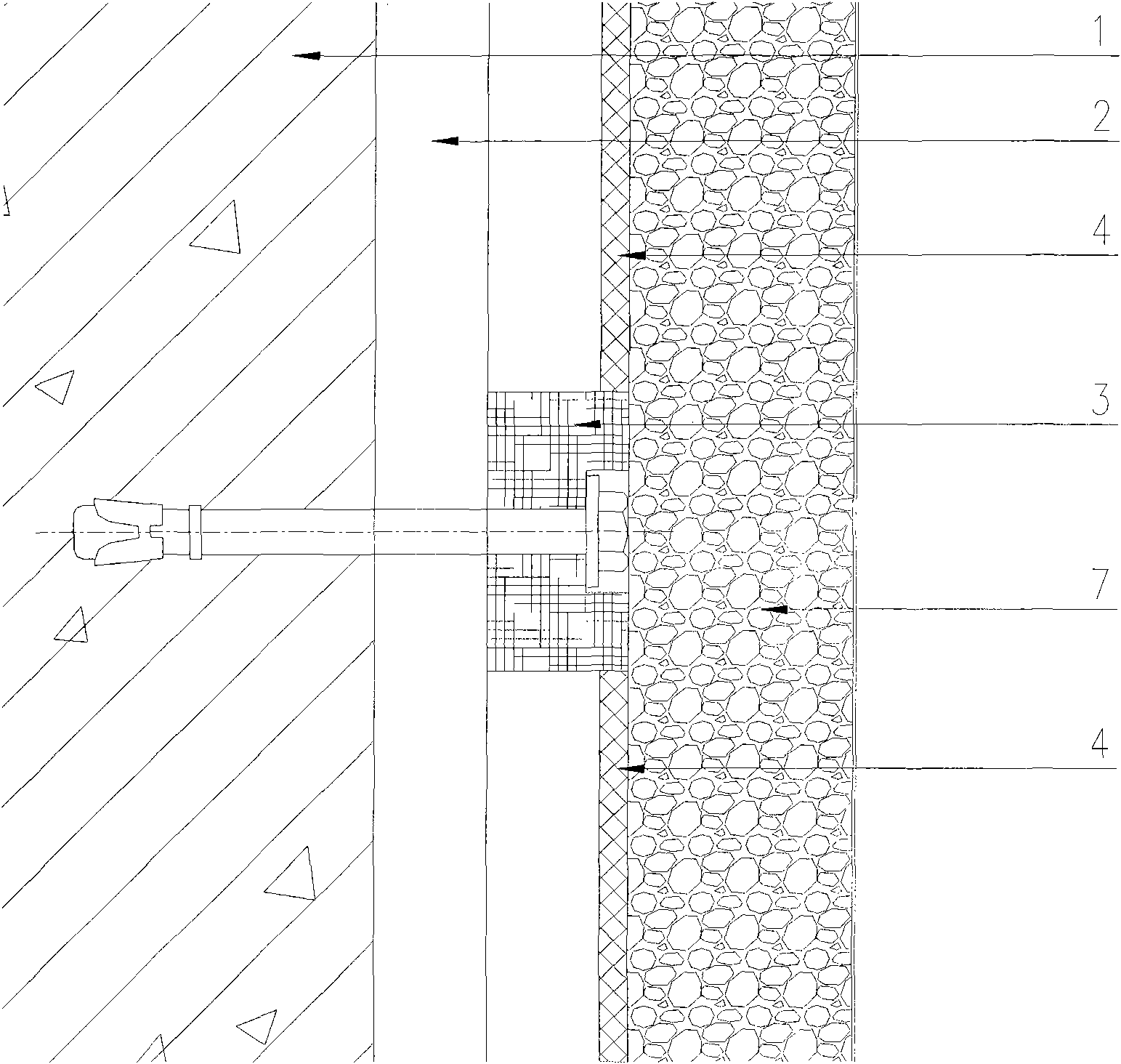 Outer wall heat insulation decorating plate structure