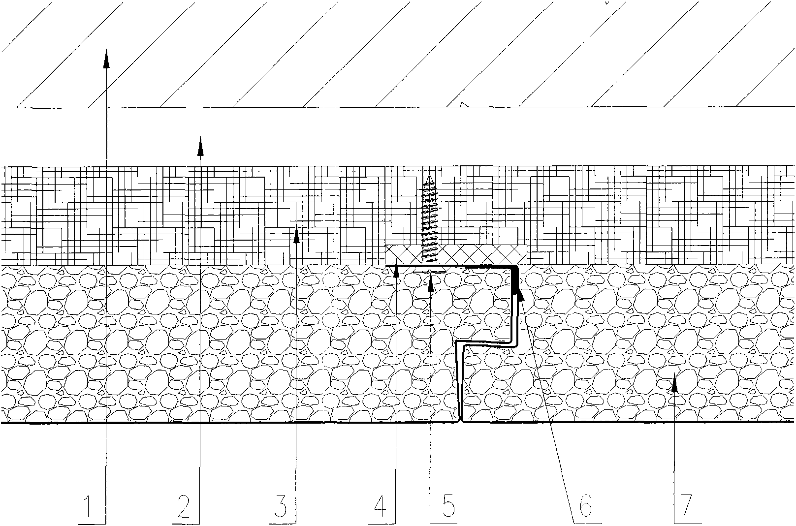 Outer wall heat insulation decorating plate structure