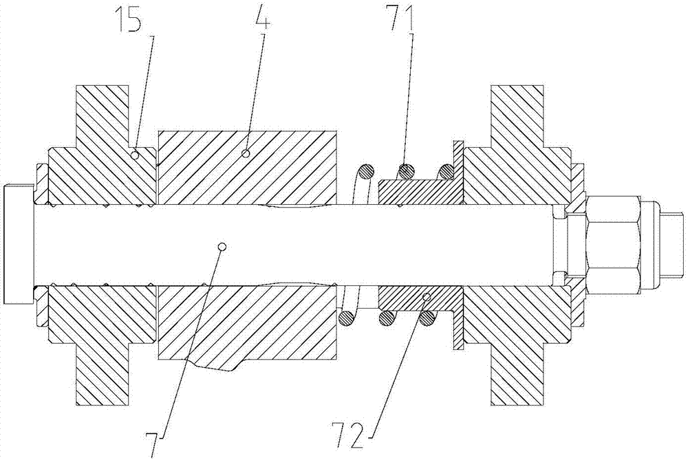 Handbrake caliper device