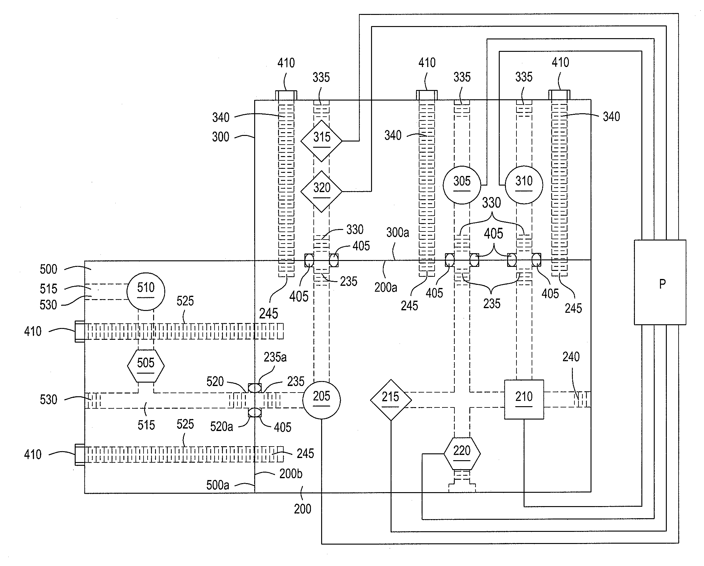 Modular upgradeable pneumatic/hydraulic manifold