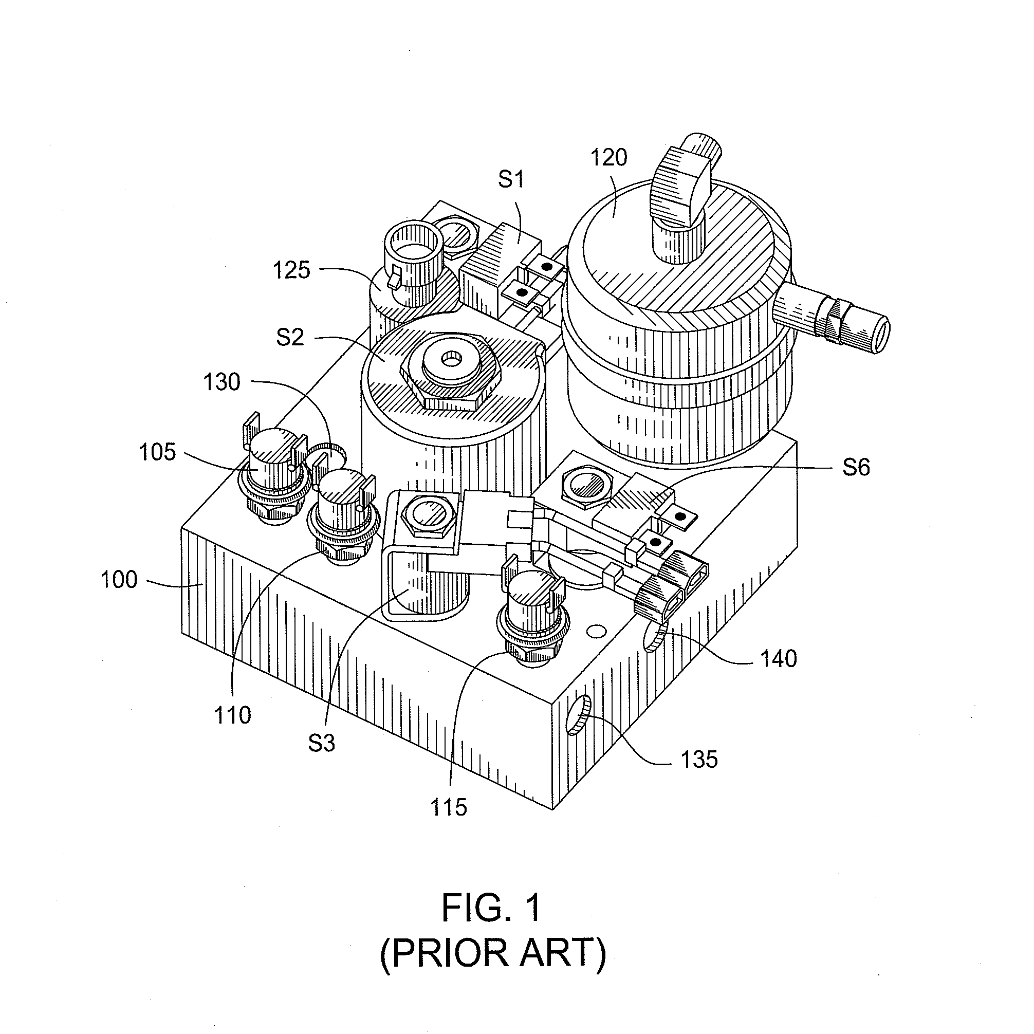 Modular upgradeable pneumatic/hydraulic manifold