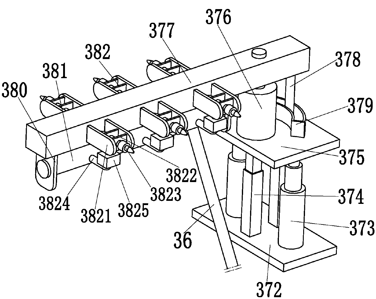 An automatic watering device for planting and cultivating crops