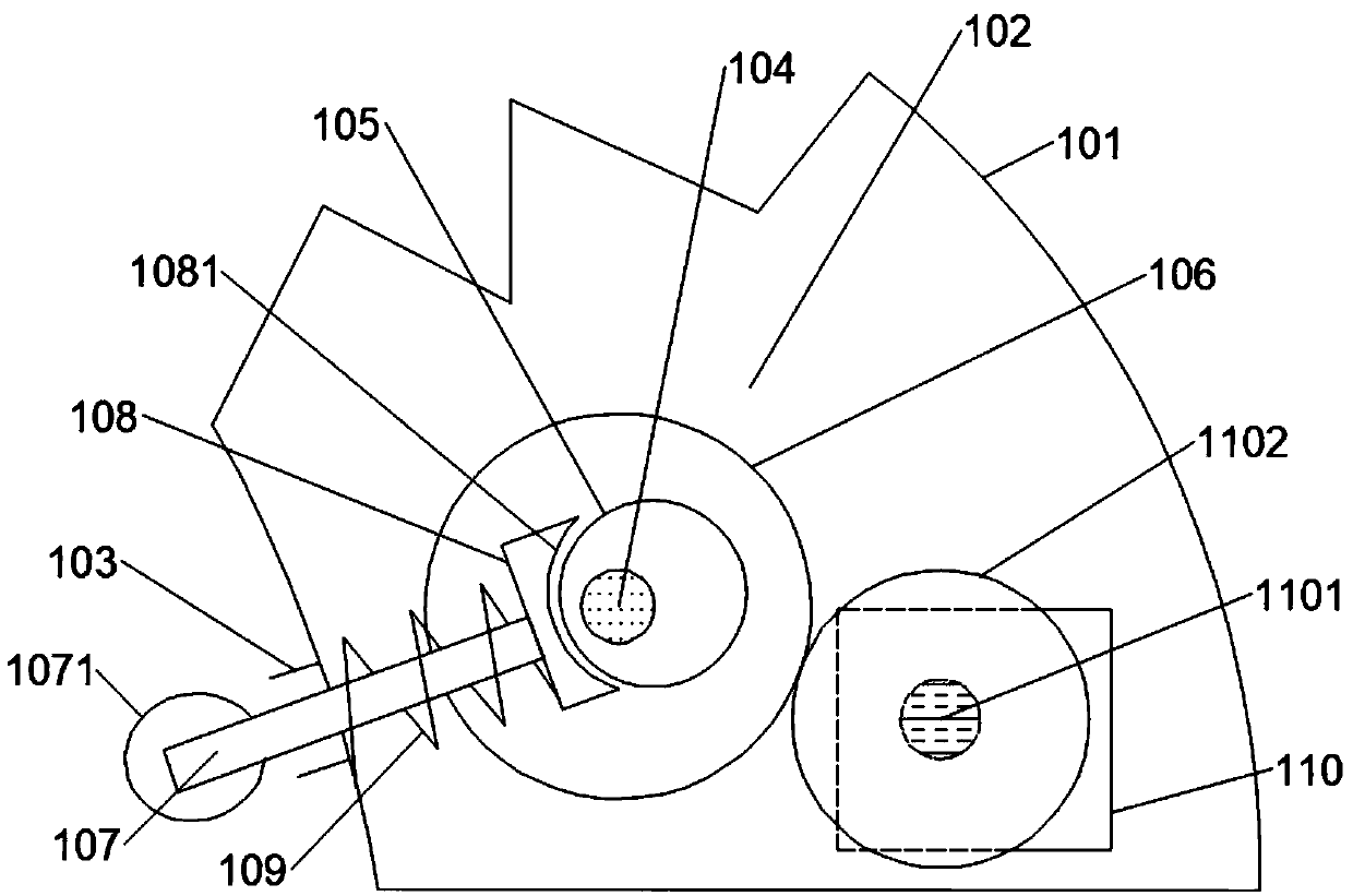 Medical vibratory massaging device for medical nursing