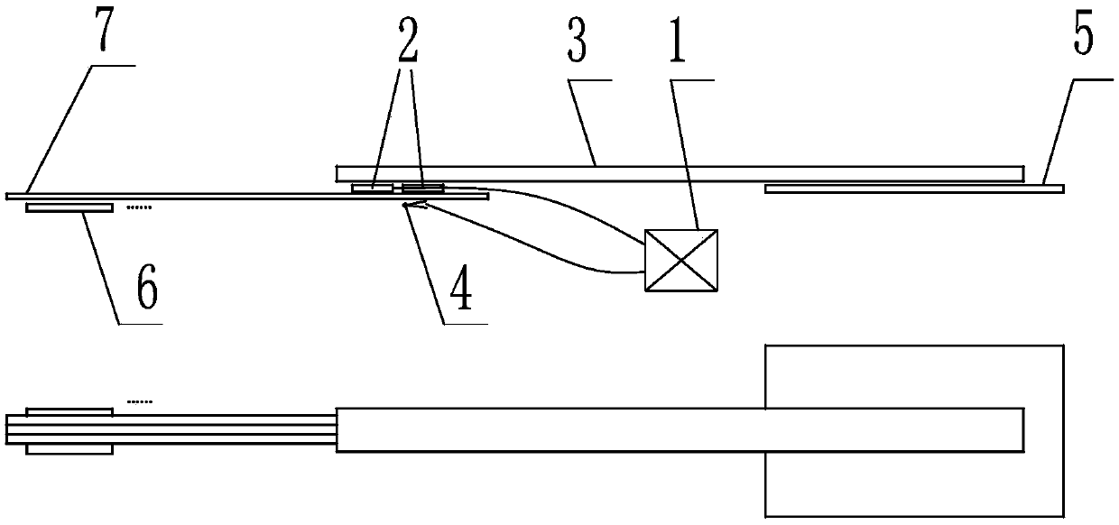 A temperature control device for periodically working heat source in spaceflight