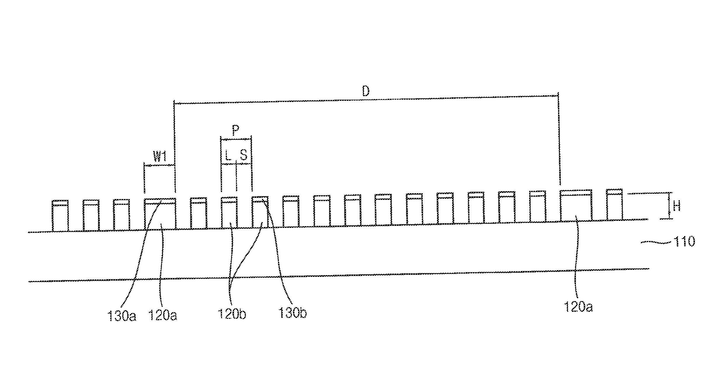 Polarizer, method of manufacturing the polarizer and display panel having the polarizer