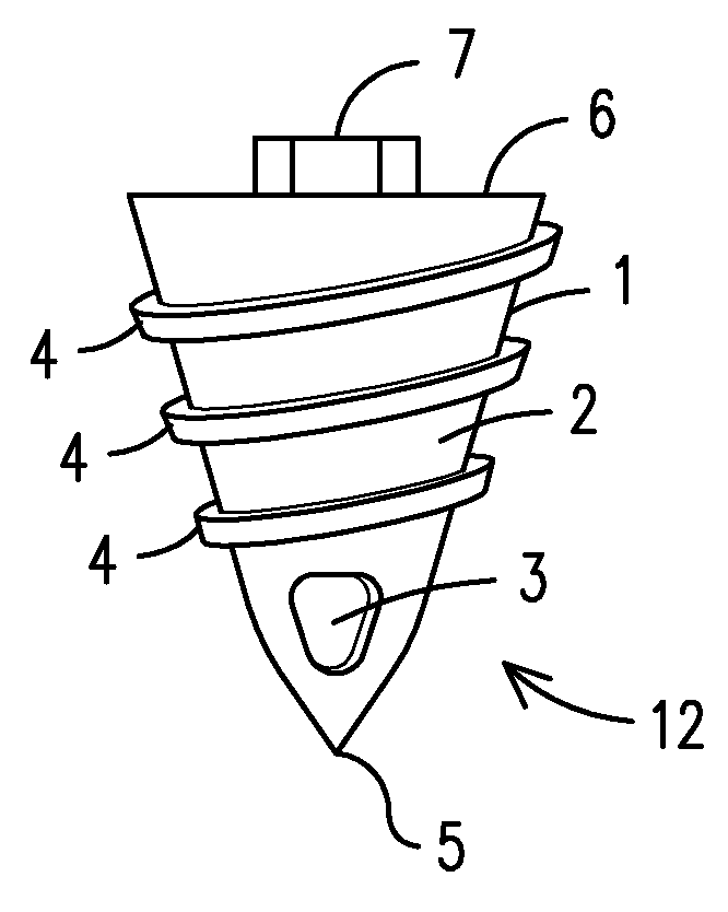 Fixation suture device and method