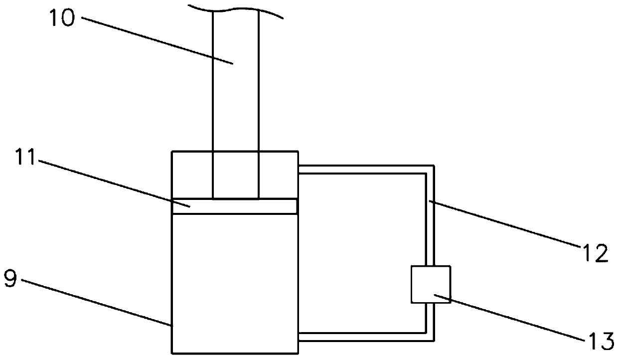 Control device for tapping machine