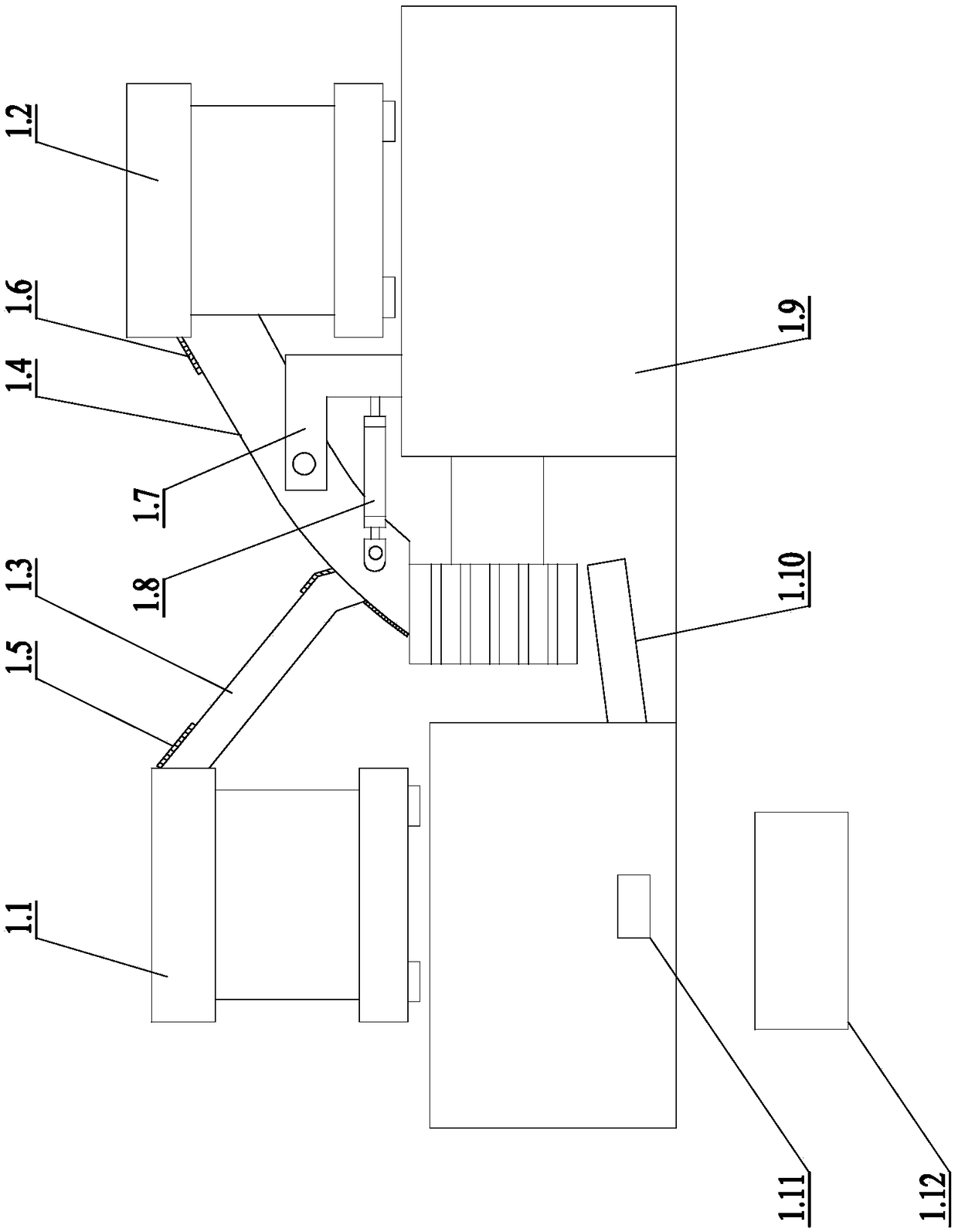 Drum rivet automatic forming machine