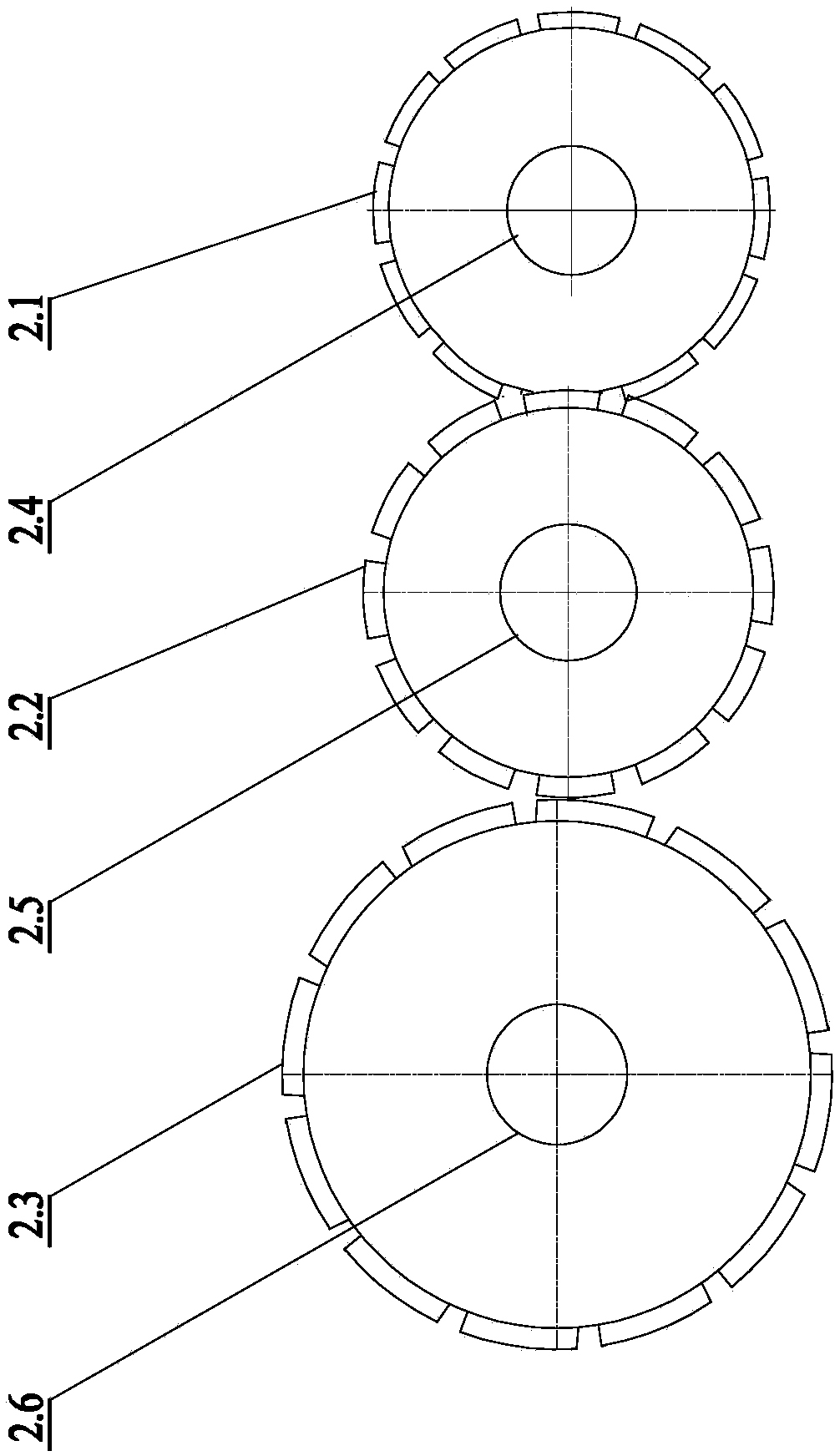 Drum rivet automatic forming machine