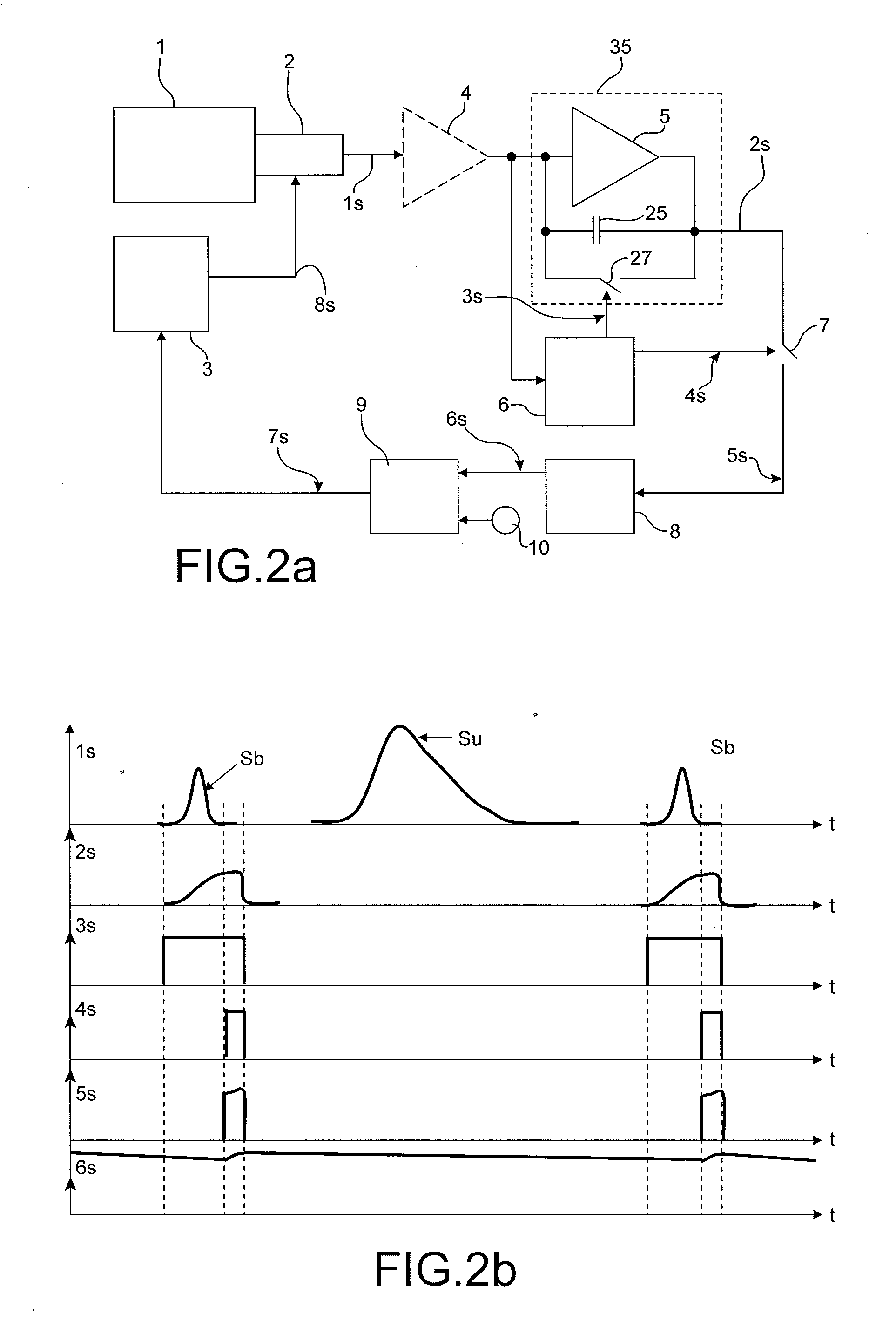 System for controlling photomultiplier gain drift and associated method