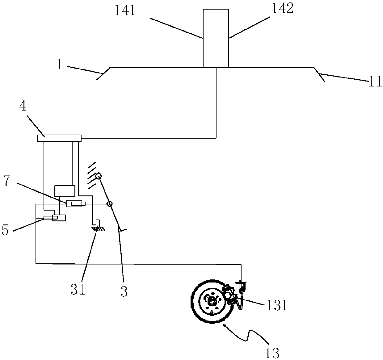 Deceleration compensating method for vehicle, control system and vehicle