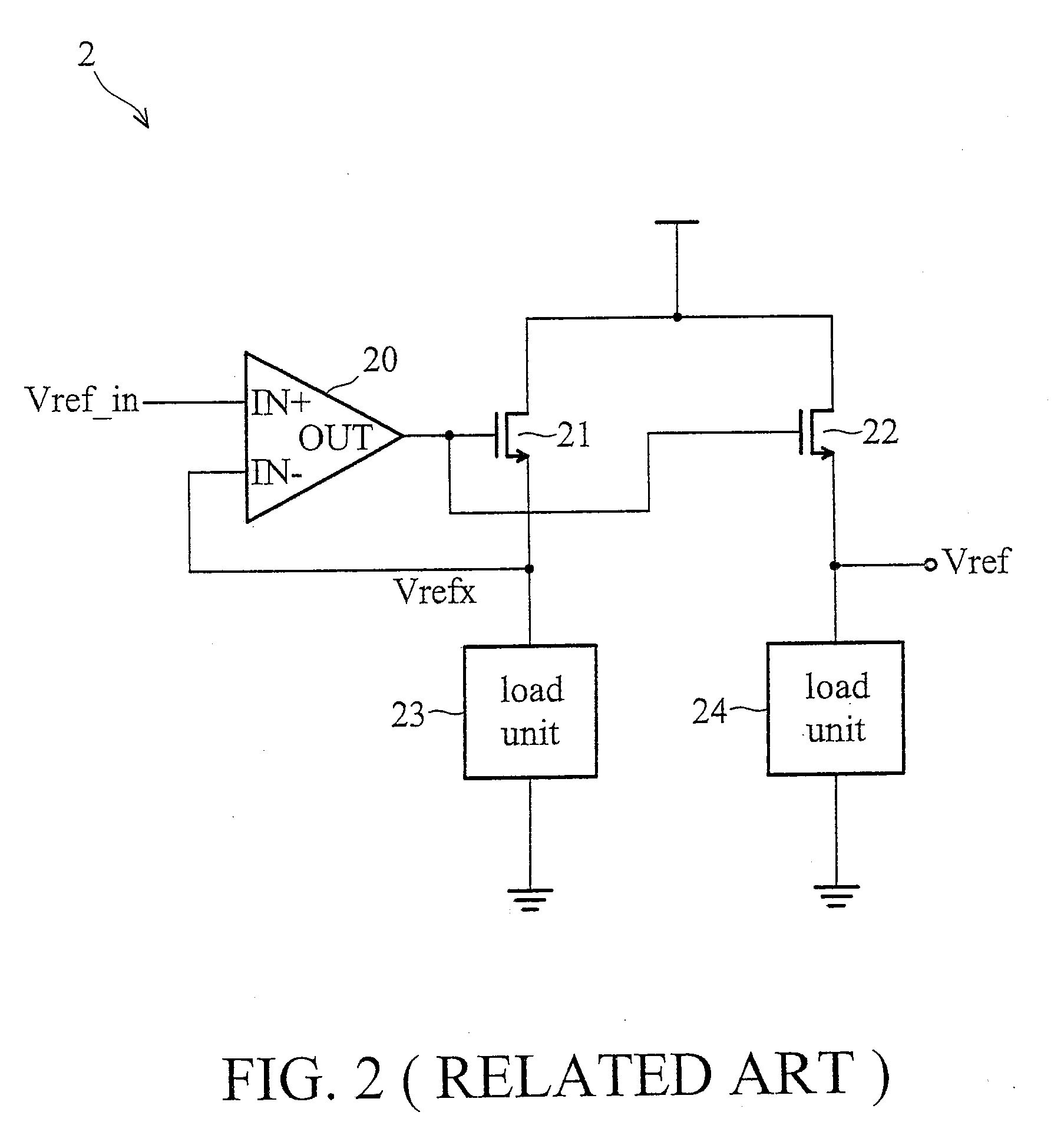 Reference buffer circuits