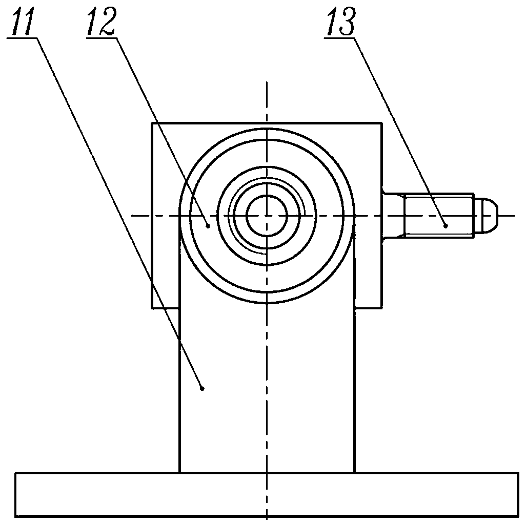 Reversing tee valve with quick connection function