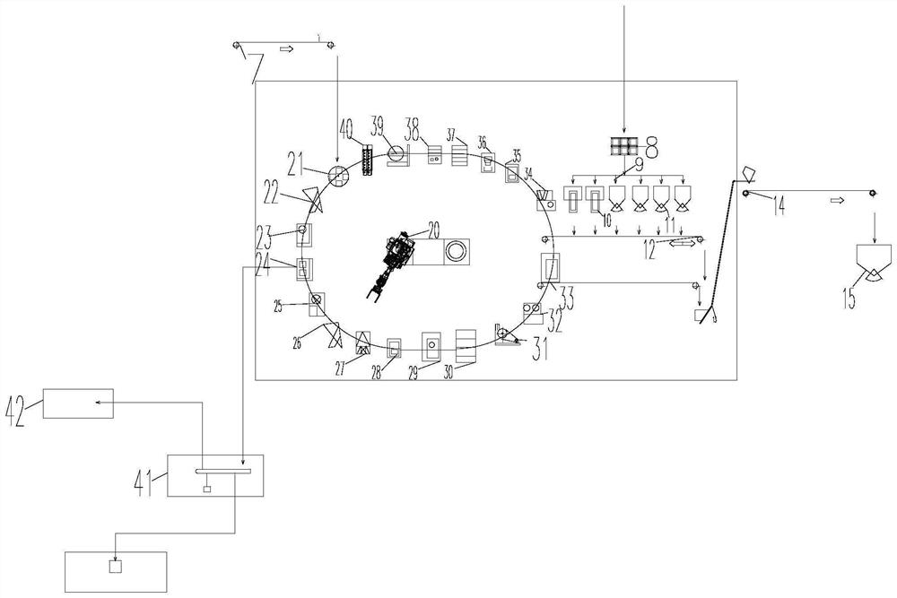 Belt online full-automatic coke sampling, sample preparation, analysis and determination system and method