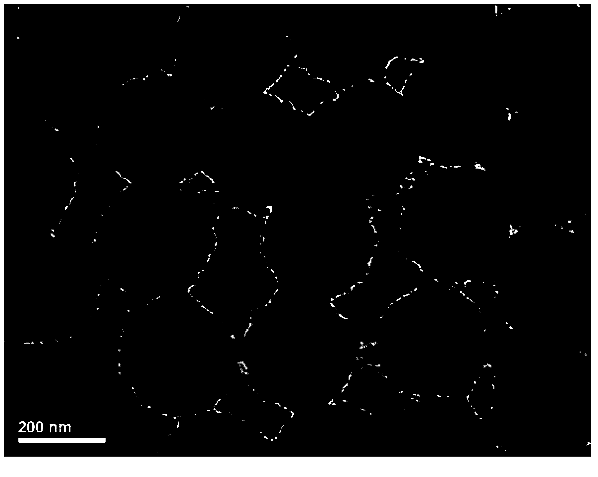 Preparation method for monodisperse hollow silicon dioxide nanosphere with controllable size and shell thickness