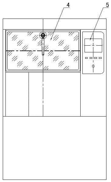 Vertical automatic endoscope washer and disinfector