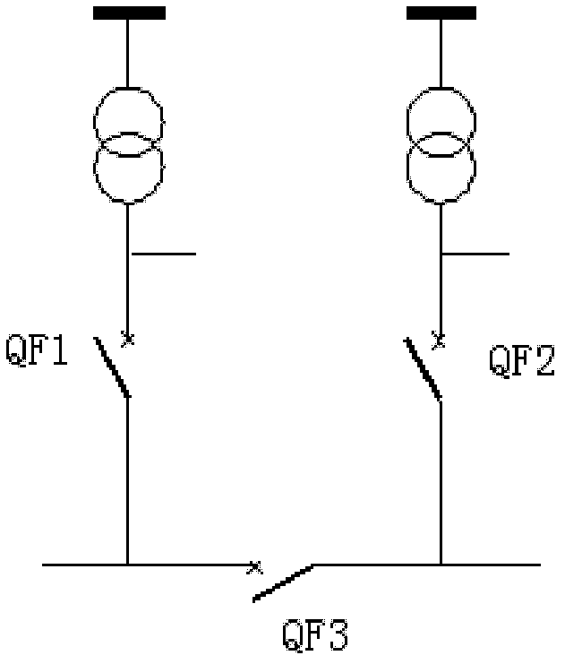 Low voltage loop-closing selective-tripping system