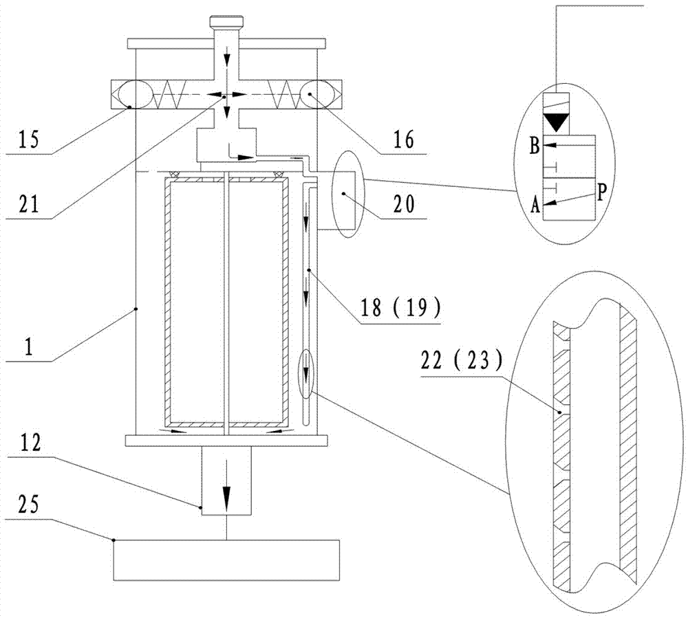 High water base filtration system back washing apparatus based on fluid-solid coupling vibration, and back washing method thereof