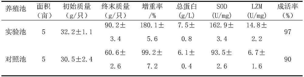 Non-specific immune preparation for culturing Chinese mitten crab and use method thereof